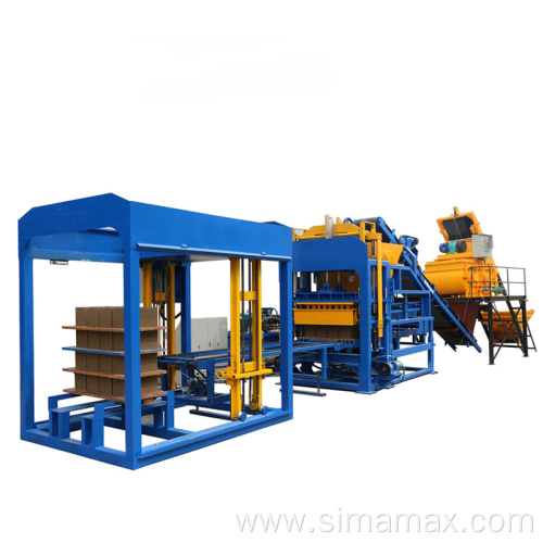 fully automatic produce line concrete solid block machine